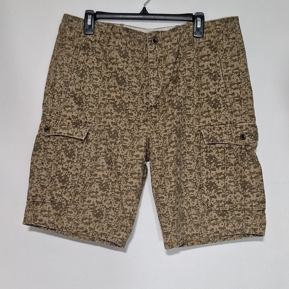 Levi's Men's Cargo Shorts - Camouflage Brown